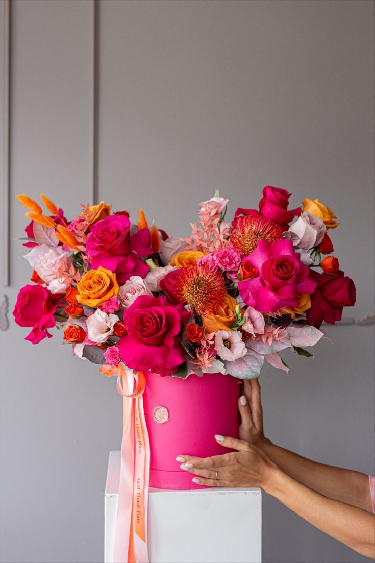 Boxed Mixed Blooms