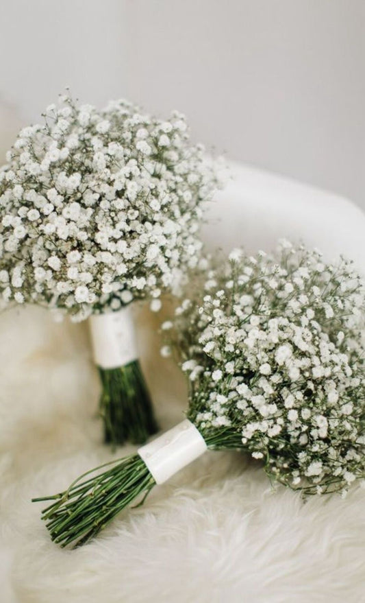 Baby's Breath Bridesmaid Bouquet