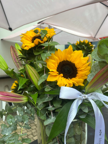 Sunflowers in Vase